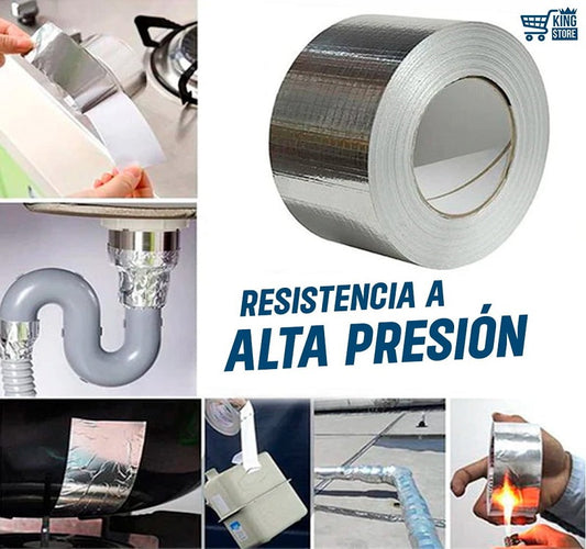 Cinta Impermeable para techo y pared. Tapa goteras y fisuras - 5 M X 5 Cm - Dcto en la 2da unidad