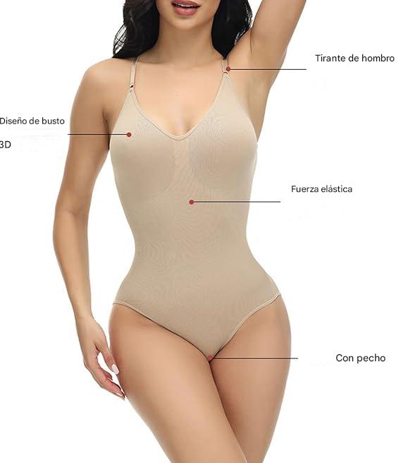 BODY CONTROL DE ABDOMEN EN TIRAS Y CACHETERO